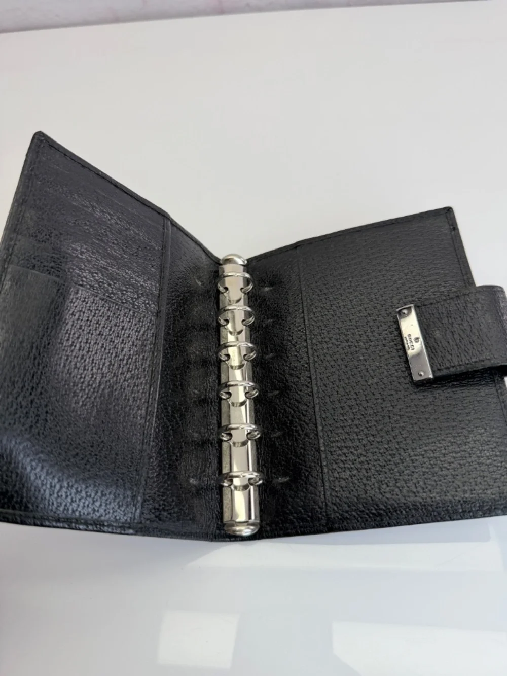 Gucci GG Canvas Black Day Planner Agenda Cover - Picture 7 of 10